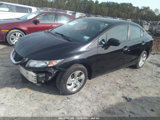 Photo 1 VIN: 2HGFB2F53EH531135 - HONDA CIVIC SEDAN 