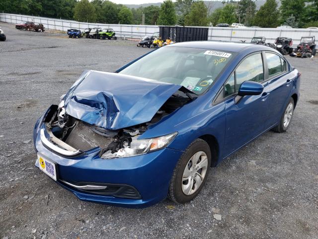 Photo 1 VIN: 2HGFB2F53EH538294 - HONDA CIVIC LX 