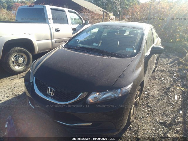 Photo 1 VIN: 2HGFB2F53EH544676 - HONDA CIVIC SEDAN 