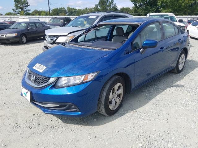 Photo 1 VIN: 2HGFB2F53EH556858 - HONDA CIVIC LX 