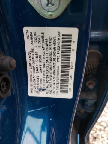 Photo 11 VIN: 2HGFB2F53FH502946 - HONDA CIVIC LX 