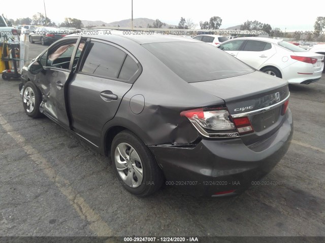 Photo 2 VIN: 2HGFB2F53FH519021 - HONDA CIVIC SEDAN 