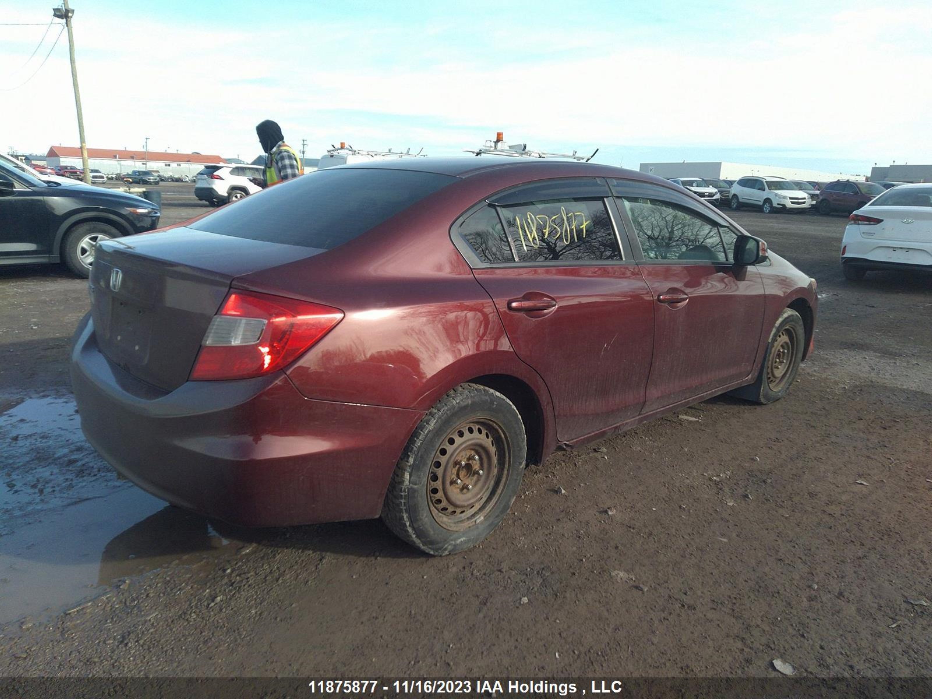 Photo 3 VIN: 2HGFB2F54CH016111 - HONDA CIVIC 