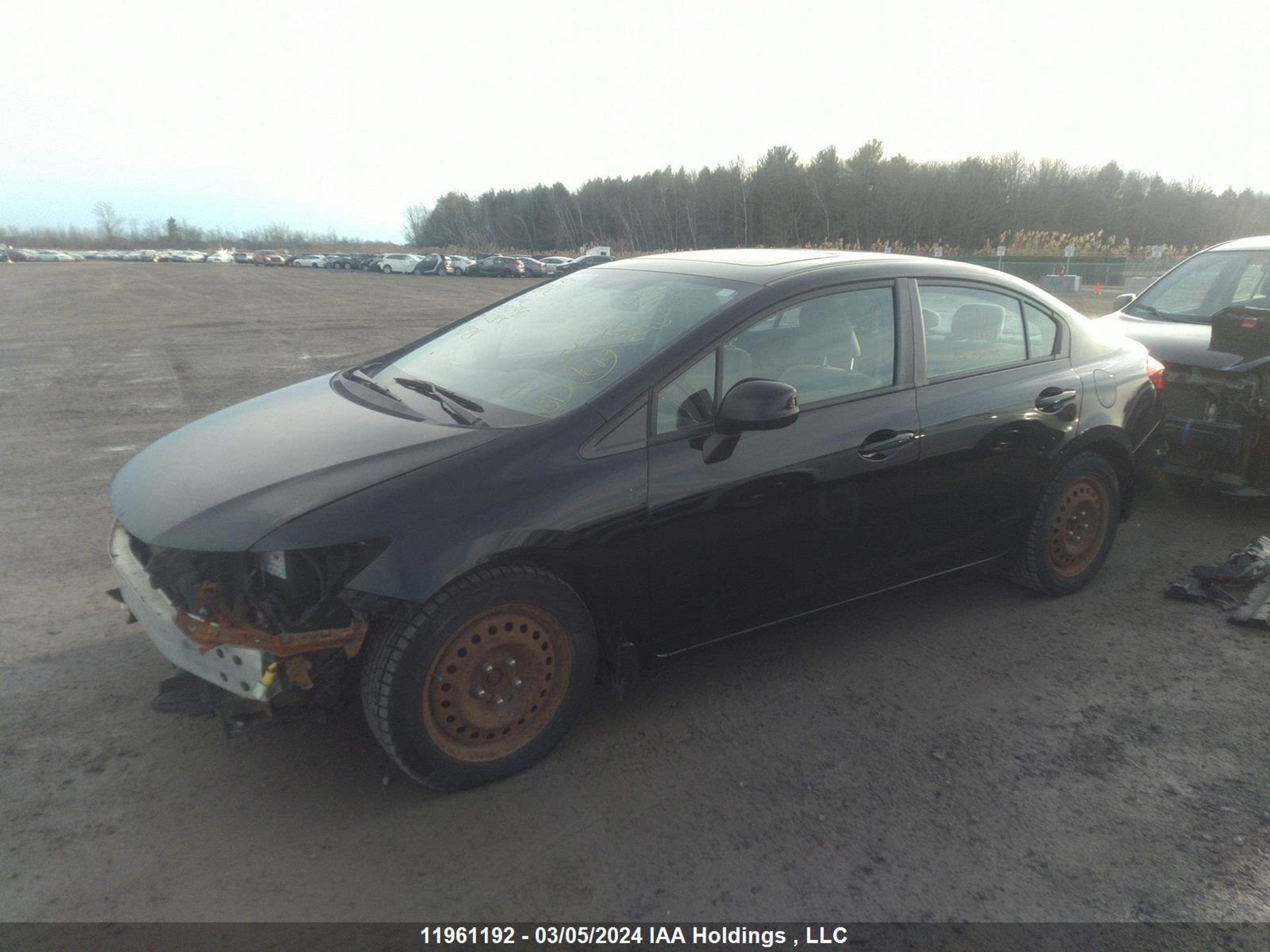 Photo 1 VIN: 2HGFB2F54CH030445 - HONDA CIVIC 