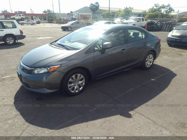 Photo 1 VIN: 2HGFB2F54CH302525 - HONDA CIVIC SDN 