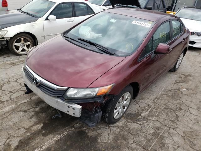 Photo 1 VIN: 2HGFB2F54CH562505 - HONDA CIVIC LX 