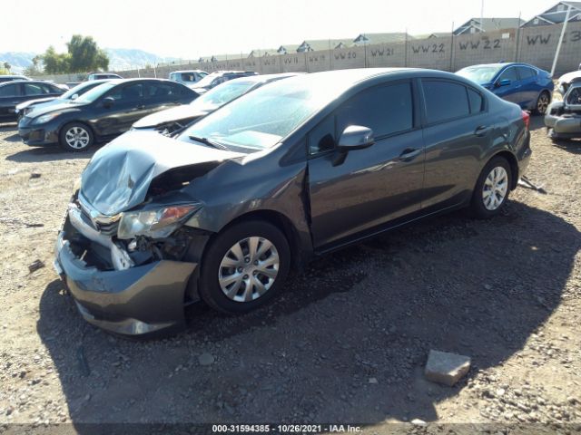 Photo 1 VIN: 2HGFB2F54CH597495 - HONDA CIVIC SDN 