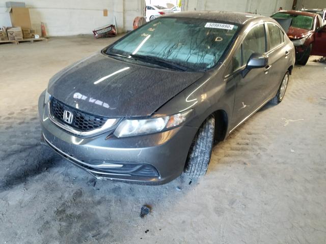 Photo 1 VIN: 2HGFB2F54DH504332 - HONDA CIVIC LX 