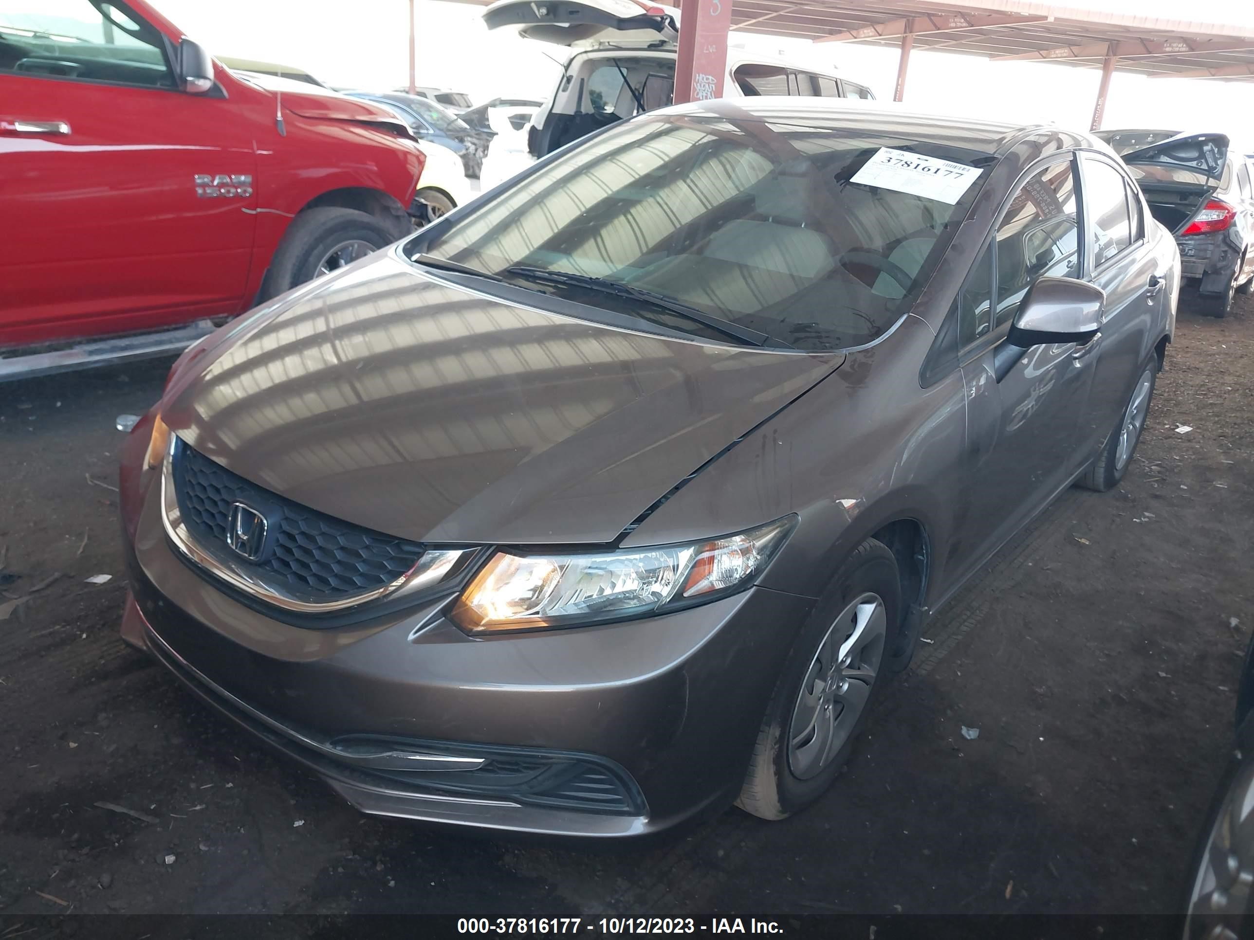 Photo 1 VIN: 2HGFB2F54DH510194 - HONDA CIVIC 