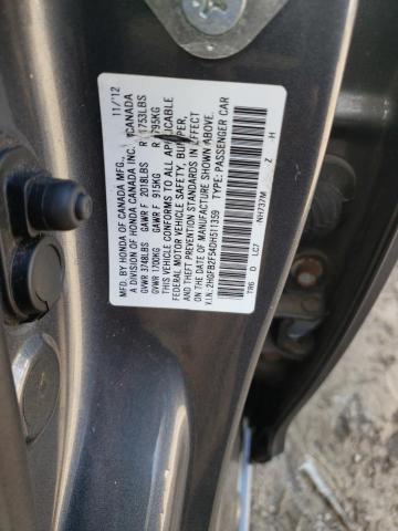 Photo 11 VIN: 2HGFB2F54DH511359 - HONDA CIVIC LX 