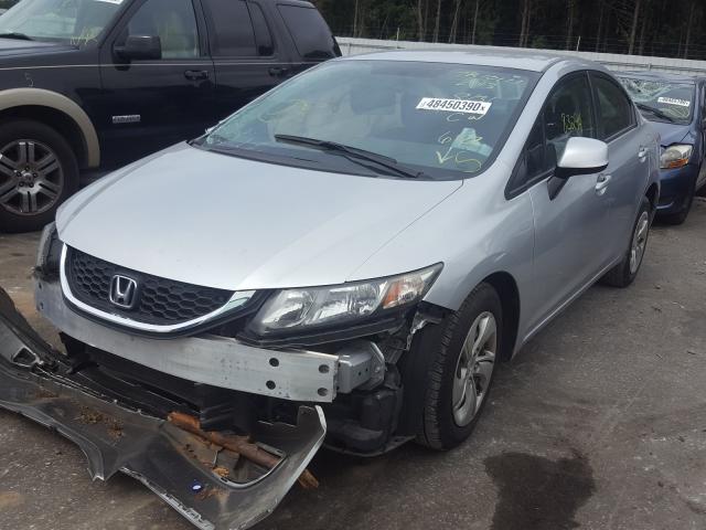 Photo 1 VIN: 2HGFB2F54DH526122 - HONDA CIVIC LX 