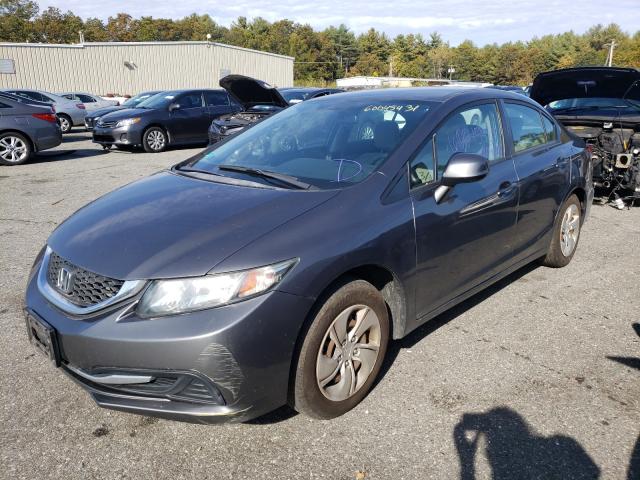 Photo 1 VIN: 2HGFB2F54DH536231 - HONDA CIVIC LX 