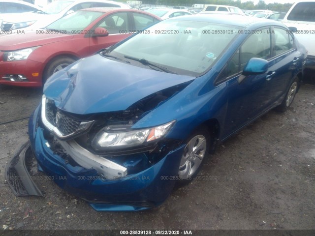 Photo 1 VIN: 2HGFB2F54DH537511 - HONDA CIVIC SDN 