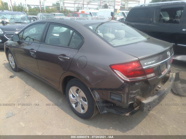 Photo 2 VIN: 2HGFB2F54DH543504 - HONDA CIVIC SDN 