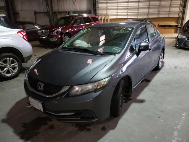 Photo 1 VIN: 2HGFB2F54DH575899 - HONDA CIVIC LX 