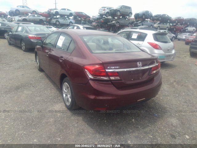 Photo 2 VIN: 2HGFB2F54DH584957 - HONDA CIVIC SDN 