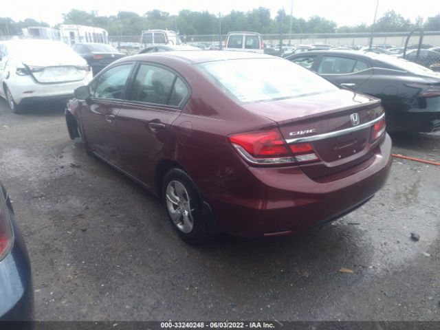 Photo 2 VIN: 2HGFB2F54DH593268 - HONDA CIVIC 