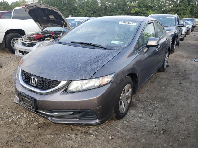 Photo 1 VIN: 2HGFB2F54DH603037 - HONDA CIVIC LX 