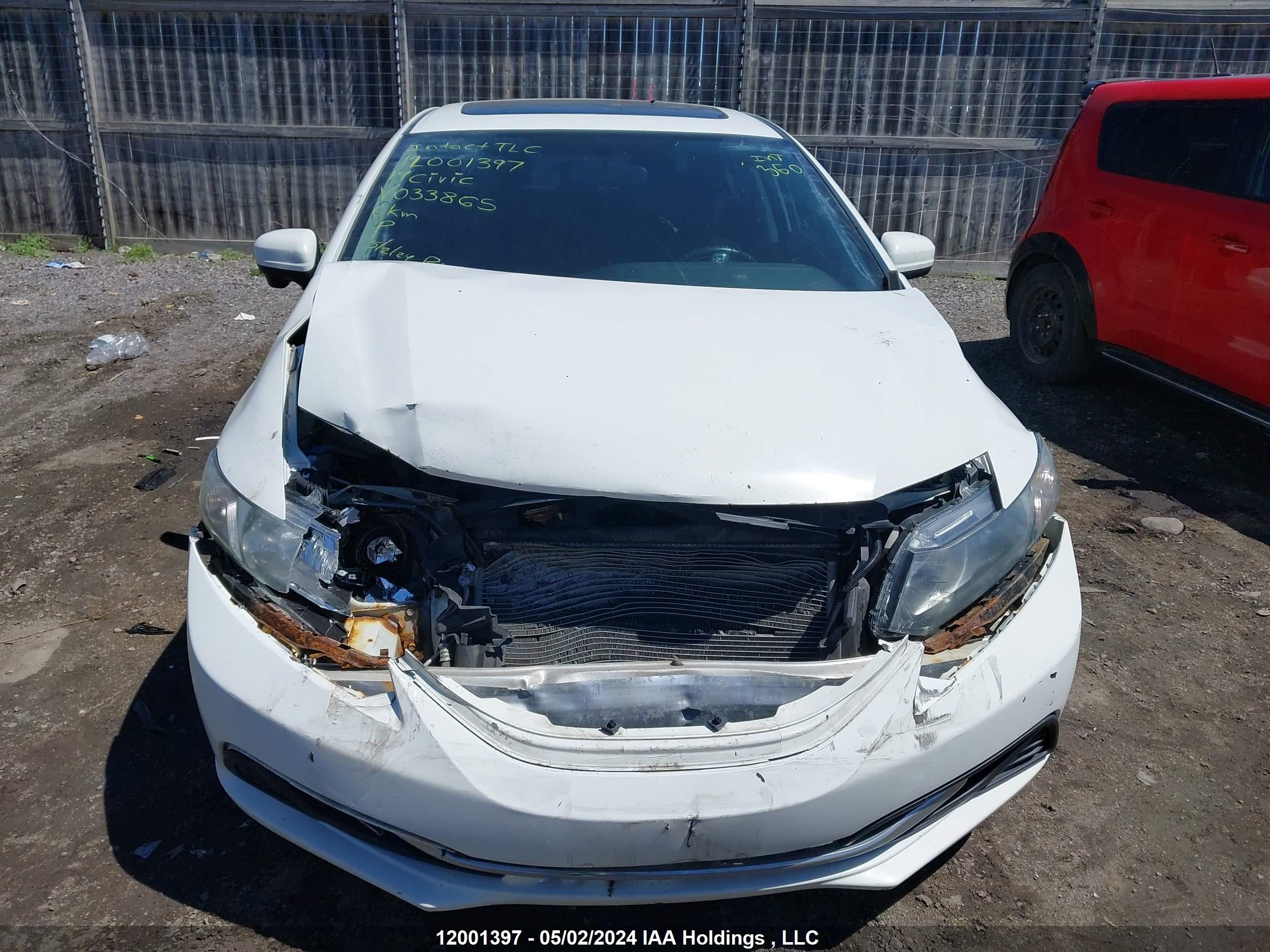 Photo 12 VIN: 2HGFB2F54EH033865 - HONDA CIVIC 