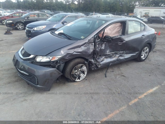 Photo 1 VIN: 2HGFB2F54EH504588 - HONDA CIVIC SEDAN 