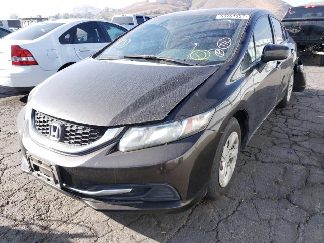 Photo 1 VIN: 2HGFB2F54EH516725 - HONDA CIVIC LX 