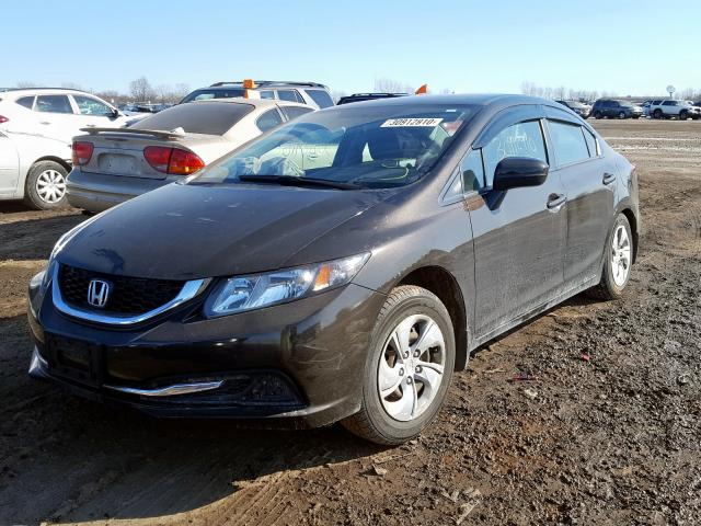 Photo 1 VIN: 2HGFB2F54EH521472 - HONDA CIVIC LX 