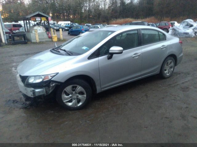 Photo 1 VIN: 2HGFB2F54EH546257 - HONDA CIVIC SEDAN 