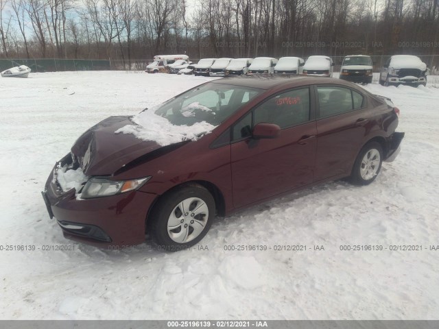 Photo 1 VIN: 2HGFB2F54EH560126 - HONDA CIVIC SEDAN 