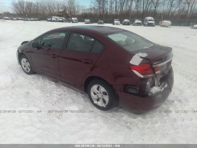 Photo 2 VIN: 2HGFB2F54EH560126 - HONDA CIVIC SEDAN 