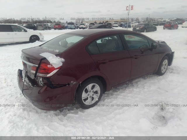 Photo 3 VIN: 2HGFB2F54EH560126 - HONDA CIVIC SEDAN 