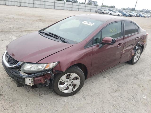 Photo 1 VIN: 2HGFB2F54FH547104 - HONDA CIVIC LX 