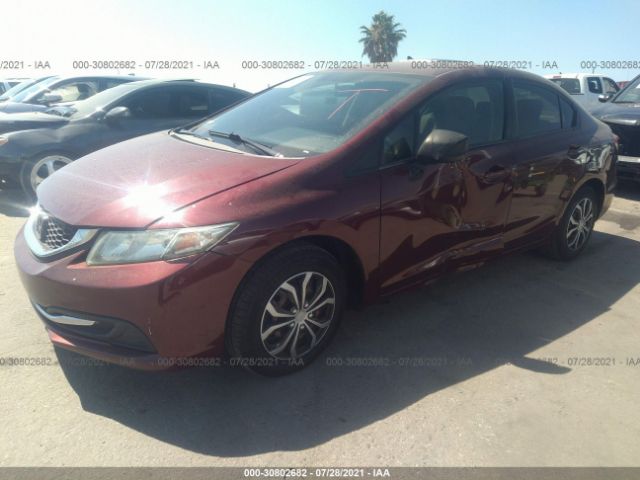 Photo 1 VIN: 2HGFB2F54FH554246 - HONDA CIVIC SEDAN 