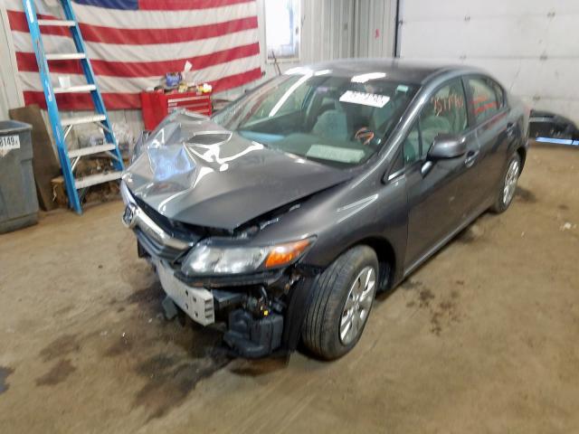 Photo 1 VIN: 2HGFB2F55CH302081 - HONDA CIVIC LX 