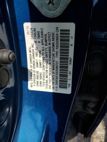 Photo 11 VIN: 2HGFB2F55CH585727 - HONDA CIVIC LX 