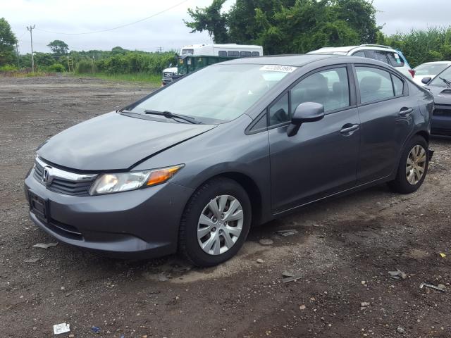 Photo 1 VIN: 2HGFB2F55CH586456 - HONDA CIVIC LX 