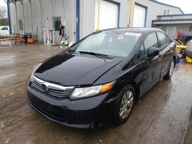 Photo 1 VIN: 2HGFB2F55CH587090 - HONDA CIVIC LX 