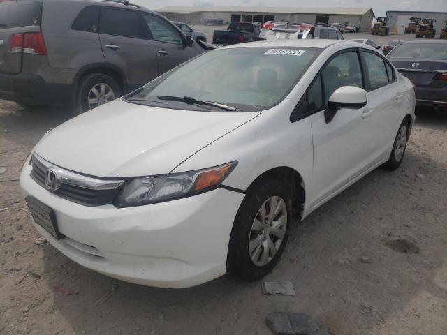 Photo 1 VIN: 2HGFB2F55CH589373 - HONDA CIVIC LX 