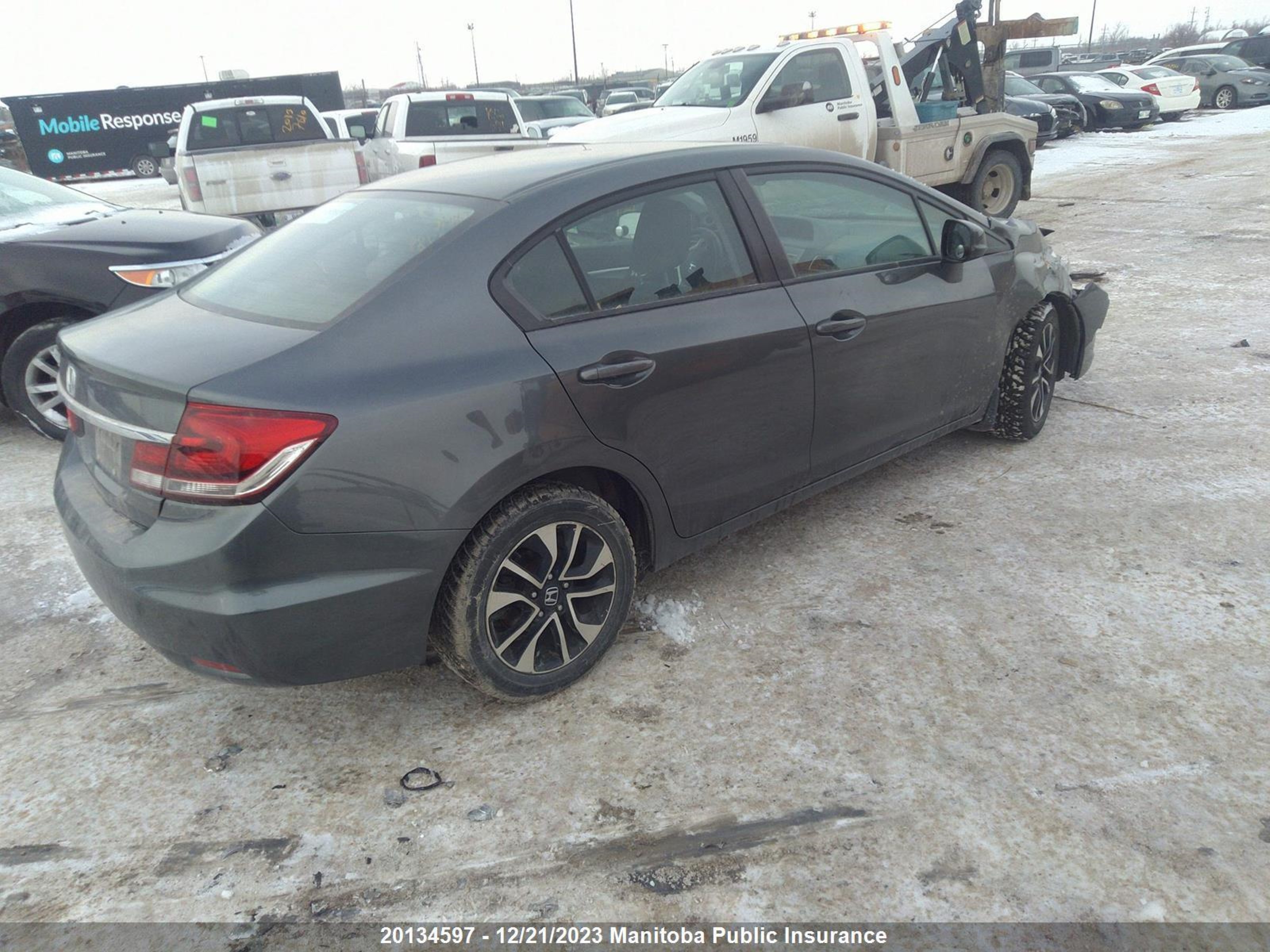 Photo 3 VIN: 2HGFB2F55DH103789 - HONDA CIVIC 