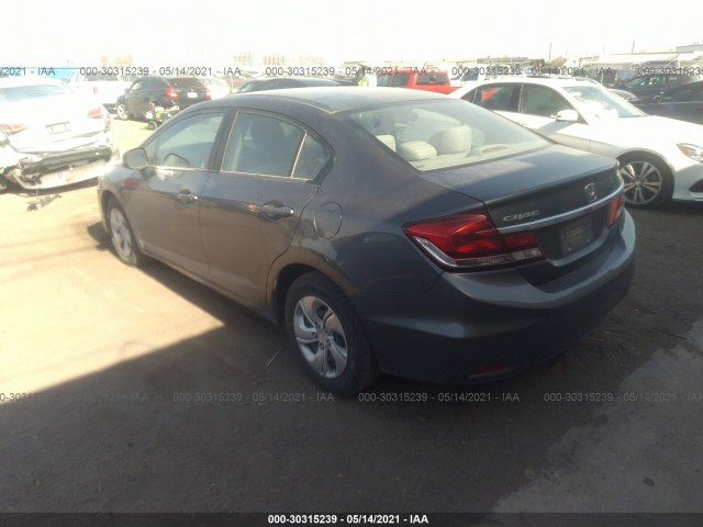 Photo 2 VIN: 2HGFB2F55DH523150 - HONDA CIVIC SDN 