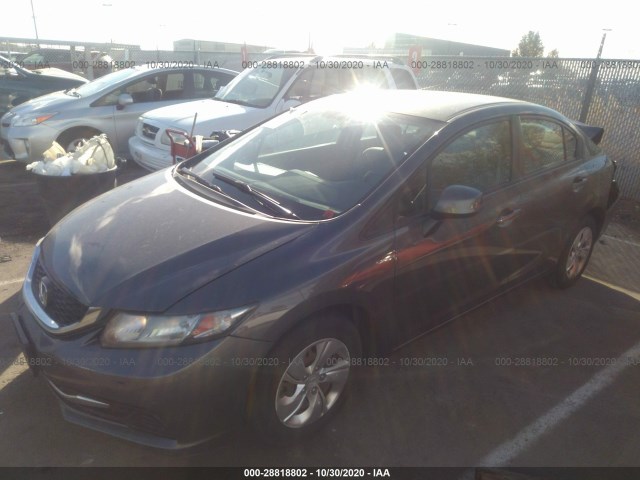 Photo 1 VIN: 2HGFB2F55DH549277 - HONDA CIVIC SDN 