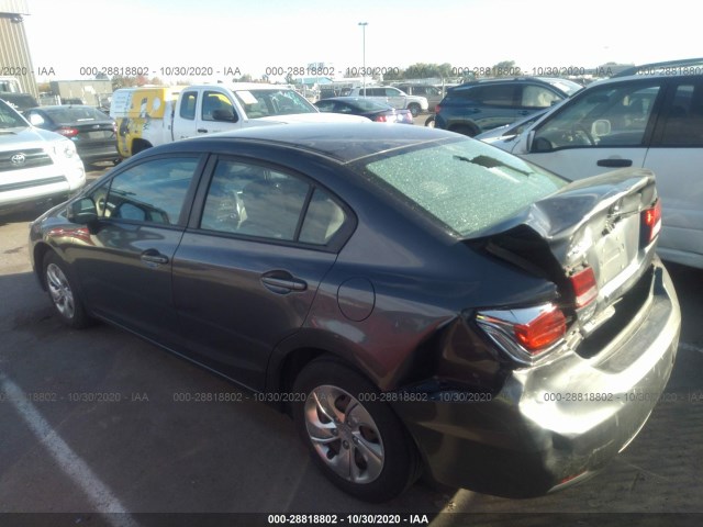 Photo 2 VIN: 2HGFB2F55DH549277 - HONDA CIVIC SDN 