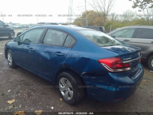 Photo 2 VIN: 2HGFB2F55DH553376 - HONDA CIVIC SDN 