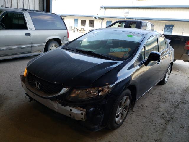 Photo 1 VIN: 2HGFB2F55DH553992 - HONDA CIVIC LX 