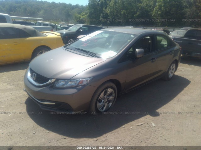 Photo 1 VIN: 2HGFB2F55DH571828 - HONDA CIVIC SDN 