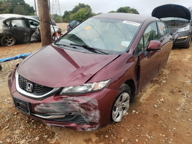 Photo 1 VIN: 2HGFB2F55DH585065 - HONDA CIVIC LX 