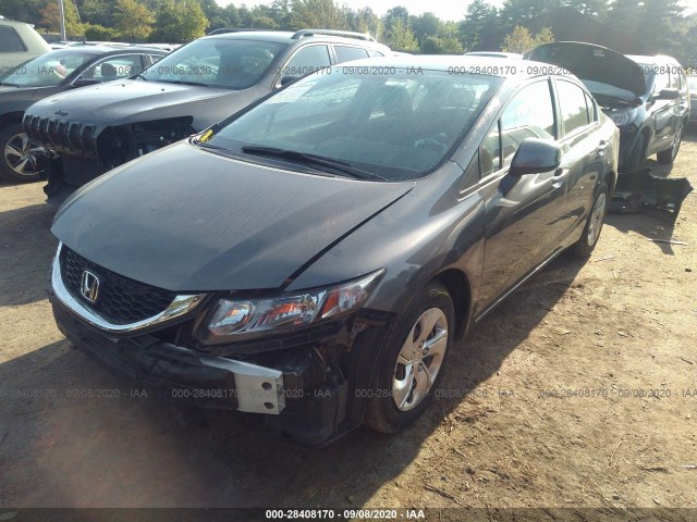 Photo 1 VIN: 2HGFB2F55DH586779 - HONDA CIVIC SDN 