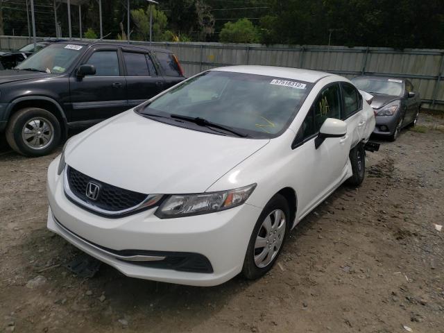 Photo 1 VIN: 2HGFB2F55DH592176 - HONDA CIVIC LX 