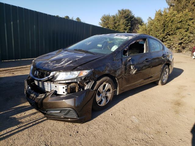 Photo 1 VIN: 2HGFB2F55DH598799 - HONDA CIVIC LX 