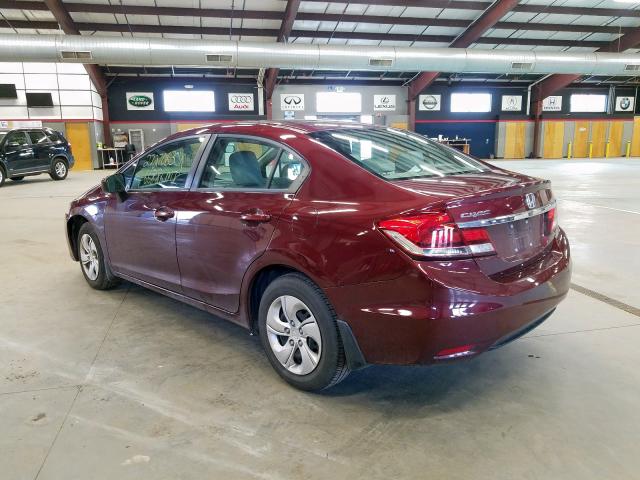 Photo 2 VIN: 2HGFB2F55EH500369 - HONDA CIVIC LX 