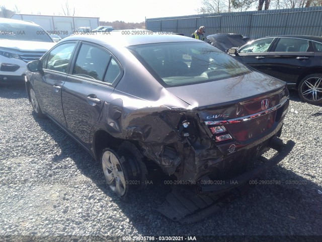 Photo 2 VIN: 2HGFB2F55EH505264 - HONDA CIVIC SEDAN 